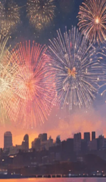 [LINE着せ替え] 夏夜のカケラ#HaA13。の画像1