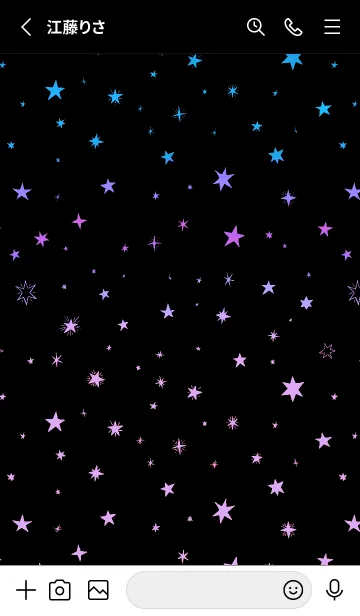 [LINE着せ替え] ミニ スターズ _161の画像2