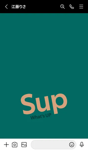 [LINE着せ替え] Sup 307の画像2