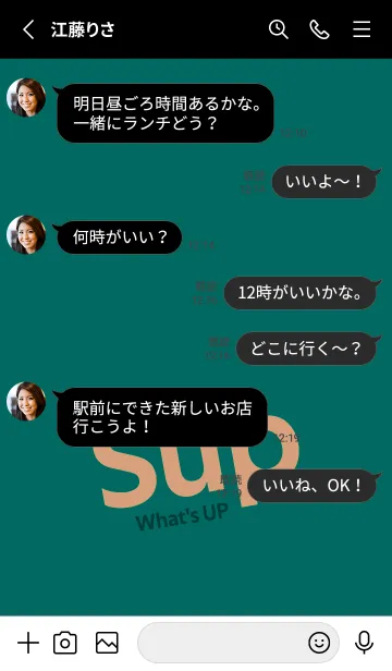 [LINE着せ替え] Sup 307の画像3