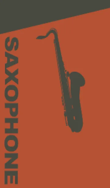 [LINE着せ替え] Saxophone CLR 煉瓦色の画像1