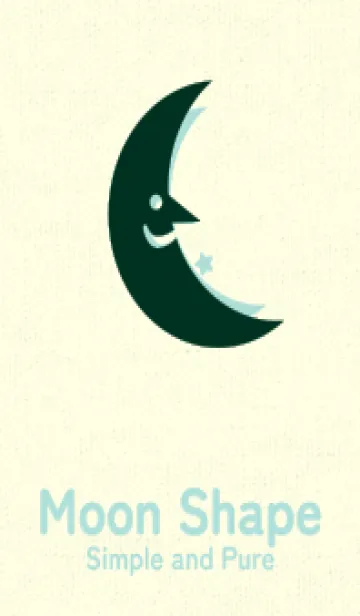 [LINE着せ替え] 月型の着せかえ ブループリュスの画像1