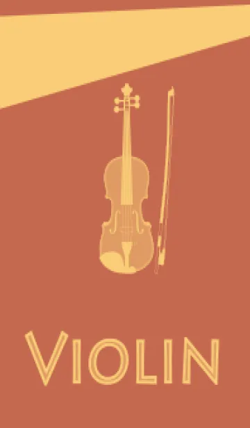 [LINE着せ替え] Violin CLR ハバナローズの画像1