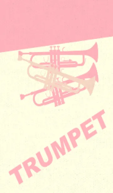 [LINE着せ替え] Trumpet CLR シェルピンクの画像1