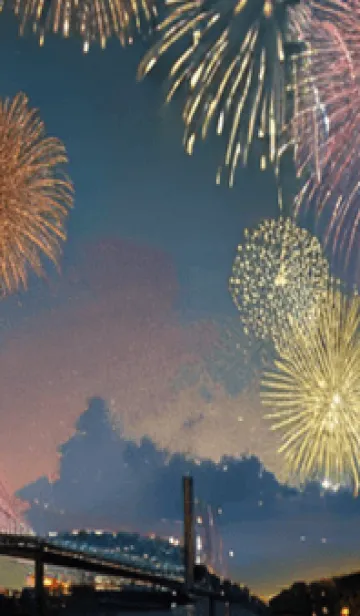 [LINE着せ替え] 夏夜のカケラ#HZ224。の画像1