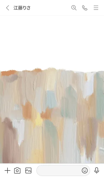 [LINE着せ替え] 油絵アート【le soleil paint 534】の画像2