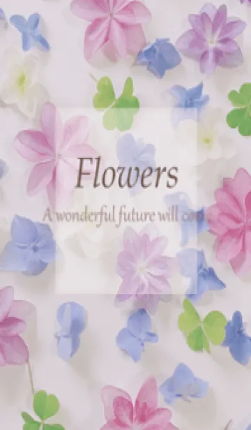 [LINE着せ替え] 心地良い花に囲まれて・13の画像1