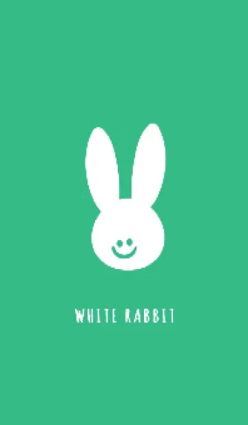 [LINE着せ替え] ホワイト ラビット 204の画像1