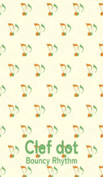 [LINE着せ替え] Clef dot ナスタチウムオレンジの画像1