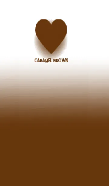 [LINE着せ替え] Caramel Brown & White Theme V.5 (JP)の画像1