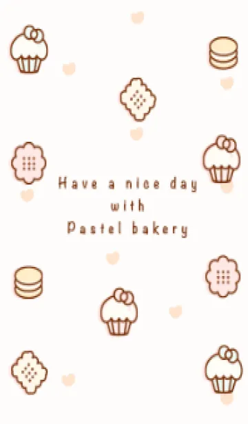 [LINE着せ替え] Little pastel bakery 3の画像1