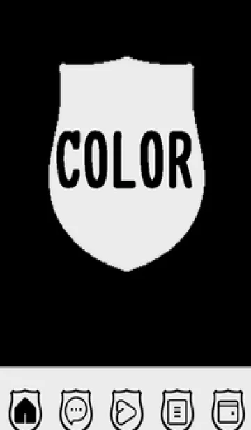 [LINE着せ替え] bw color V35の画像1