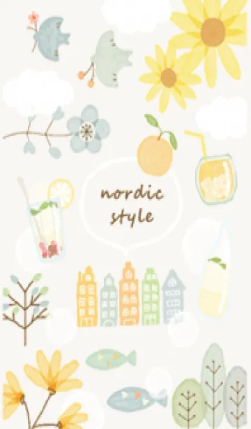 [LINE着せ替え] beige♡素敵な夏を05_1の画像1