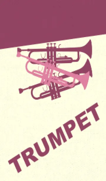 [LINE着せ替え] Trumpet CLR ディープオーキッドピンクの画像1