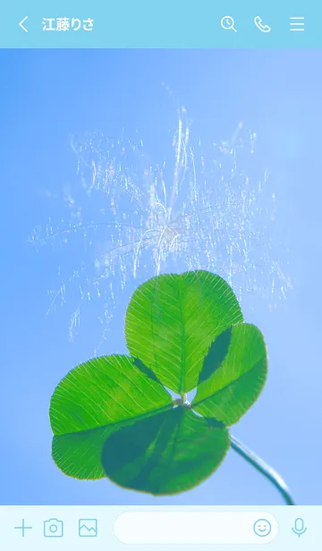 [LINE着せ替え] 幸運の妖精ケサランパサラン #11-11の画像2