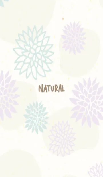 [LINE着せ替え] くすみカラー 和 花23の画像1