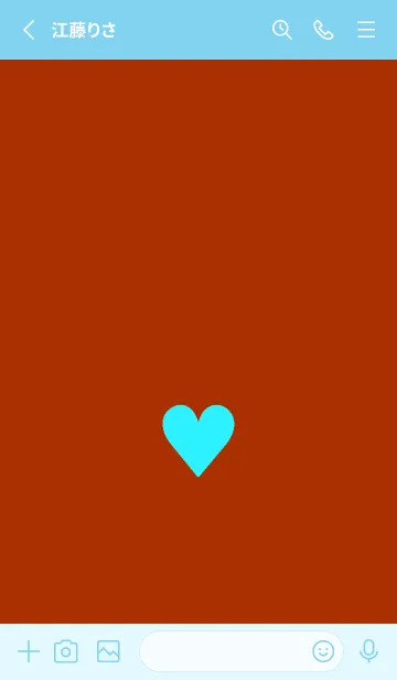 [LINE着せ替え] ハート 341の画像2