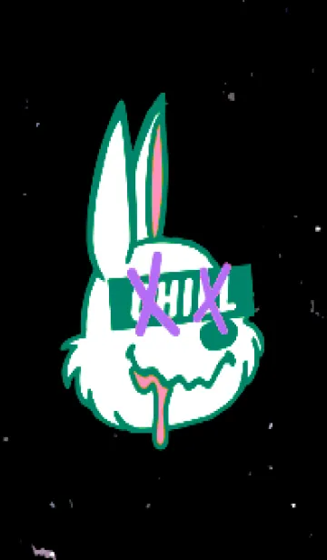 [LINE着せ替え] チル ラビット 65の画像1