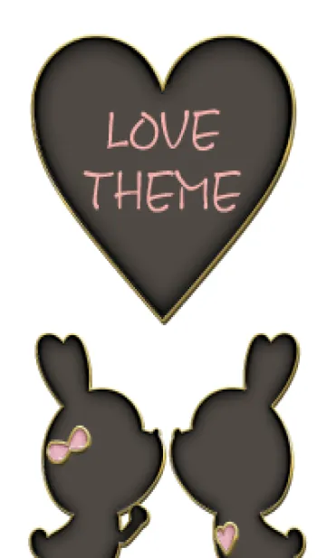 [LINE着せ替え] Enamel Pin LOVE THEME 120の画像1