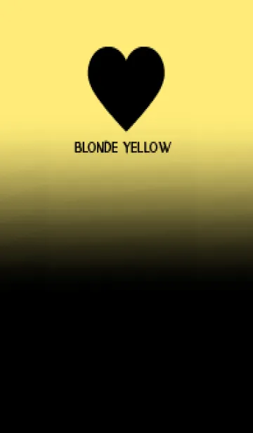 [LINE着せ替え] Black & Blonde Yellow Theme V.5 (JP)の画像1