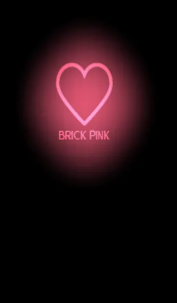 [LINE着せ替え] Brick Pink Neon Theme V5 (JP)の画像1