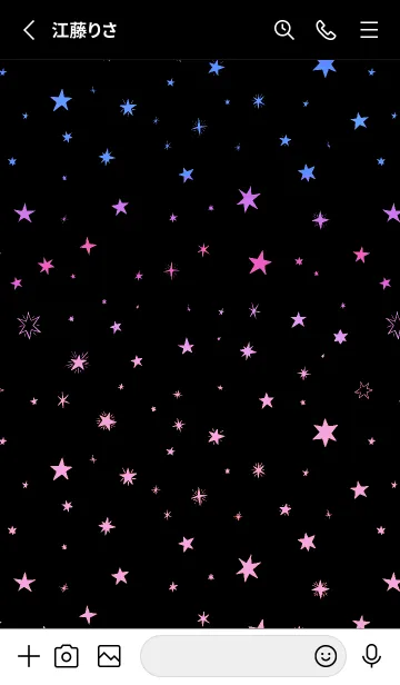 [LINE着せ替え] ミニ スターズ _162の画像2