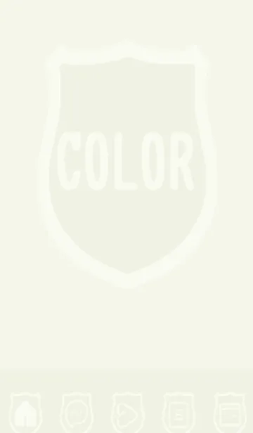 [LINE着せ替え] green color V63の画像1