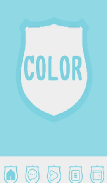 [LINE着せ替え] green color V66の画像1