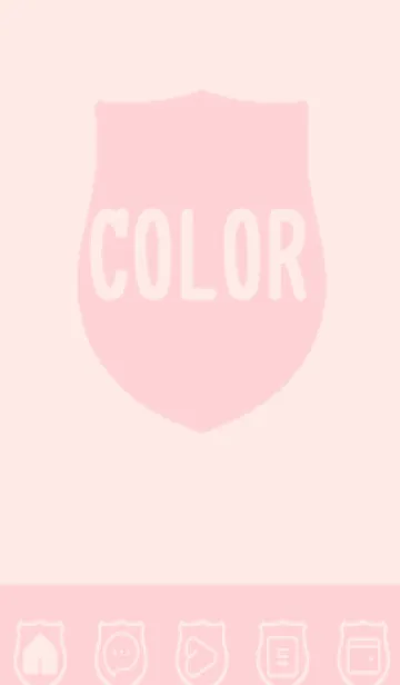 [LINE着せ替え] pink color V32の画像1