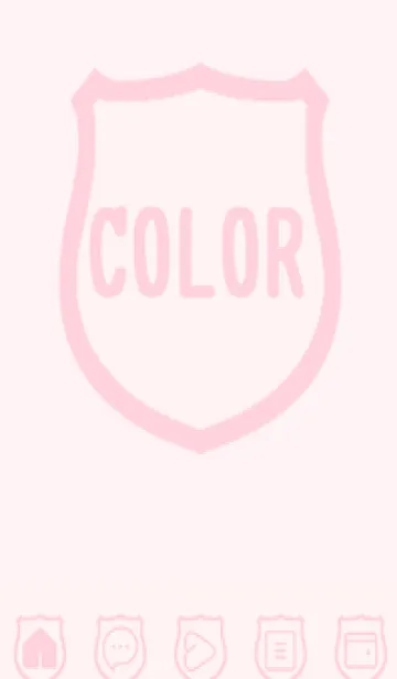 [LINE着せ替え] pink color V33の画像1