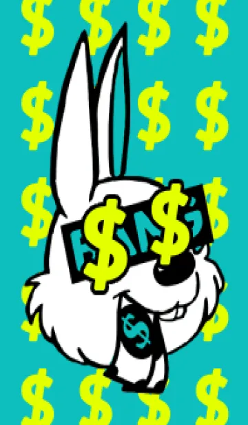 [LINE着せ替え] マネー ラビット2 1の画像1