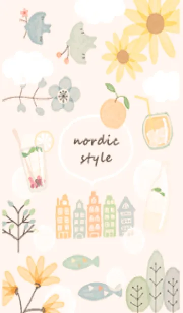 [LINE着せ替え] orange♡素敵な夏を13_1の画像1