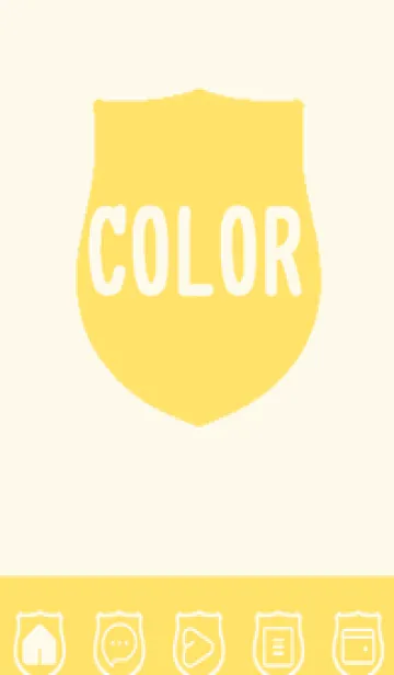 yellow color V34の着せ替えメイン画像
