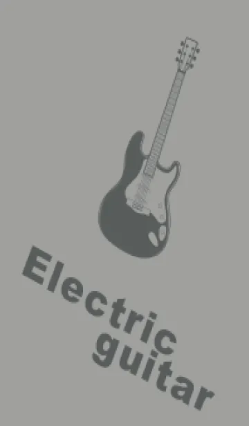 [LINE着せ替え] ELECTRIC GUITAR CLR アッシュグレイの画像1