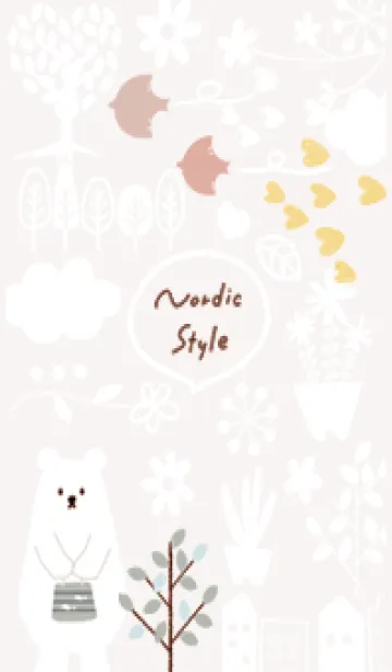 [LINE着せ替え] pinkbrown♡大人おしゃれ08_1の画像1