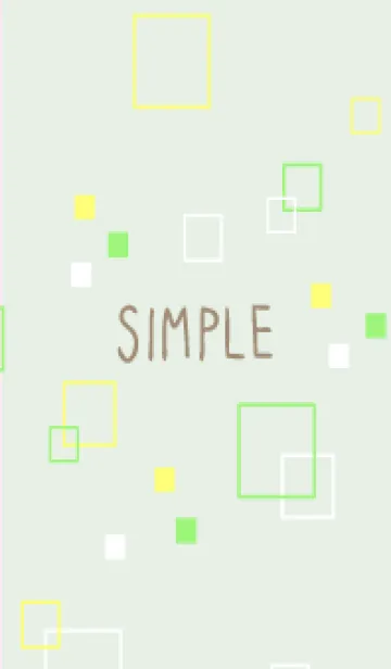 [LINE着せ替え] ポップな四角の画像1