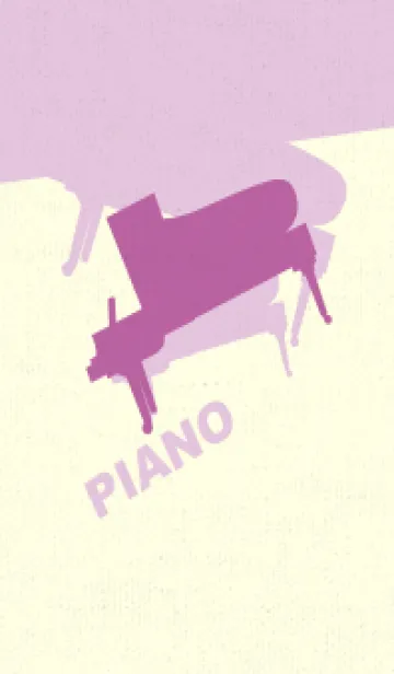 [LINE着せ替え] Piano CLR 若紫の画像1
