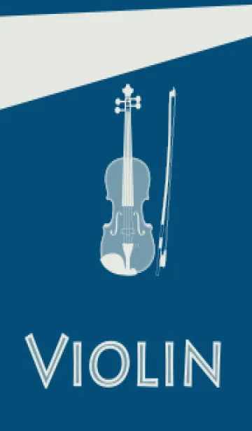 [LINE着せ替え] Violin CLR プルシアンブルーの画像1