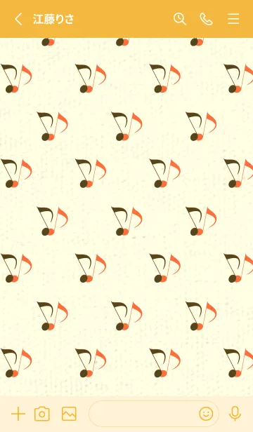 [LINE着せ替え] Clef dot ガンメタルの画像2