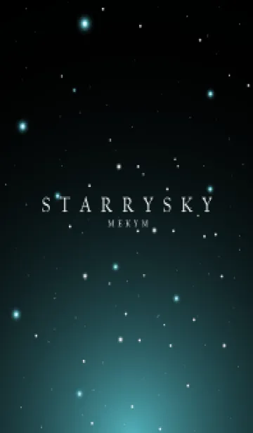 [LINE着せ替え] BLACK-STARRY SKY STAR 8の画像1