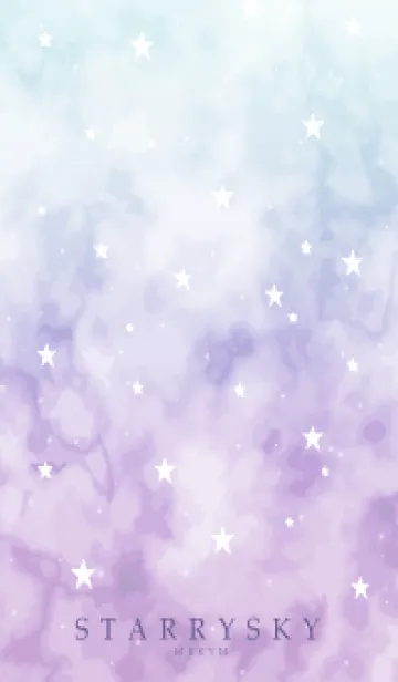 [LINE着せ替え] STARRY SKY -PURPLE- 5の画像1