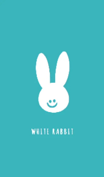 [LINE着せ替え] ホワイト ラビット 205の画像1