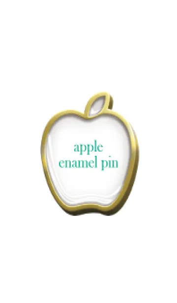 [LINE着せ替え] apple Enamel Pin 36の画像1