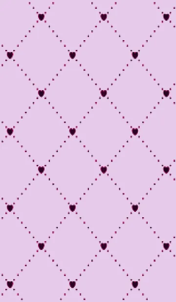 [LINE着せ替え] ハート レース 62の画像1
