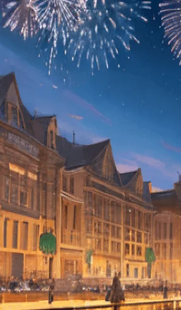 [LINE着せ替え] 夏夜のカケラ#HaB08。の画像1