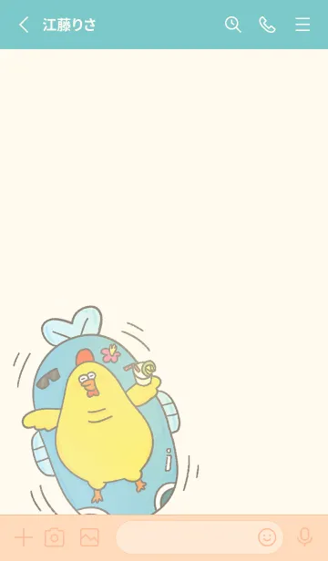 [LINE着せ替え] ANGRY CHICKEN SUMMER 2023 LET'S DRAWの画像2