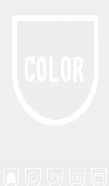 [LINE着せ替え] bw color W31の画像1