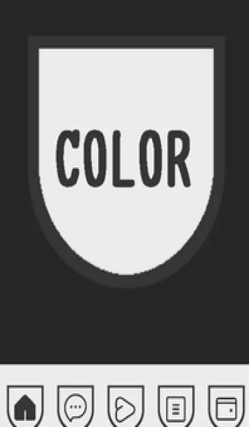 [LINE着せ替え] bw color W32の画像1