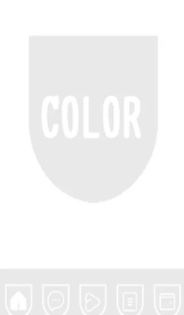 [LINE着せ替え] bw color W33の画像1