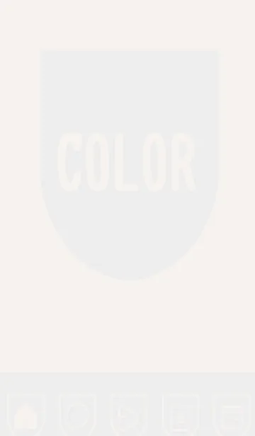 [LINE着せ替え] beige color W31の画像1